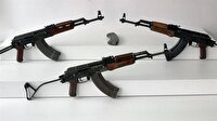 Kargodan kalaşnikof silahlar çıktı