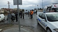 Balıkesir Burhaniye’de zincirleme kaza: 1 yaralı