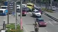 Kontrolden çıkan TIR ortalığı birbirine kattı