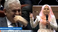 Halepli Şeyma'nın şiiri Binali Yıldırım'ı ağlattı