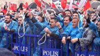 Darbecilere urganlı protesto