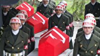 Düşen helikopterin pilotları toprağa verildi