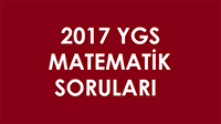YGS Matematik soruları, cevap anahtarı! YGS soruları ve cevapları 2017