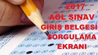 AÖL sınav giriş belgesi! Açık lise sınav yerleri! Açıköğretim Lisesi (AÖL)