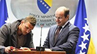 Dzeko'dan anlamlı bağış