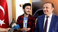 Faturasını ödediği öğrenciyle buluştu