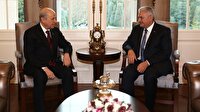 Çankaya'da Yıldırım-Bahçeli zirvesi