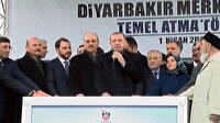 Cumhurbaşkanı Erdoğan, Merkez Cami’nin temel atma törenine katıldı