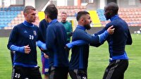 Kardemir Karabükspor antrenmanında gerginlik