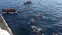 Akdeniz'de bin 350 göçmen boğulmaktan kurtarıldı
