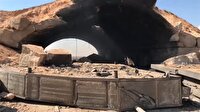 ABD'nin vurduğu hava üssünden ilk görüntüler