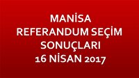 Manisa Referandum Sonuçları YSK Manisa Seçim Sonucu