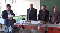 Görevli memurlardan sandık yemini
