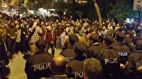Kadıköy'de izinsiz gösteri