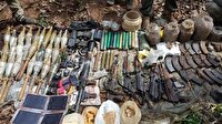 Şırnak'ta teröristlere ait çok sayıda mühimmat ele geçirildi-Şırnak haber