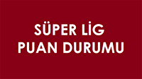 Süper Lig puan durumu burada! Canlı puan durumu ve canlı maç sonuçları