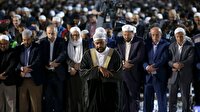 Ayasofya Meydanı'nda sabah namazı