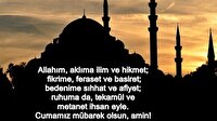 En güzel Cuma mesajları -19 Mayıs Cuma kutlama mesajları