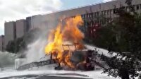 Ankara Adliyesi önünde korkutan patlama