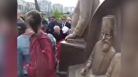 Beylikdüzü’ndeki ‘Kıbrıs Anıtı’nda Makaryos’un rölfeyi de yer aldı