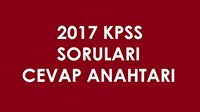 KPSS soruları, cevap anahtarı ne zaman açıklanacak? 2017 KPSS sınav soruları