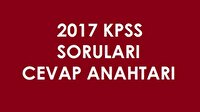 KPSS soruları ve cevap anahtarı! 21 Mayıs KPSS soruları yayımlandı