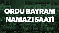 Ordu bayram namazı saat kaçta? 2017 Ordu Ramazan bayramı namazı saati