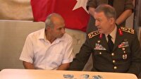 Hulusi Akar'dan şehit evine taziye ziyareti