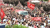 Şehitlere veda
