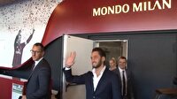 Hakan Çalhanoğlu Milano'da coşkuyla karşılandı