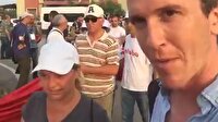 'Adalet' yürüyüşündeki BBC muhabiri dikkati çekti