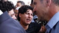 Suriyeli hamile kadın ve bebeğinin cenazesinde gözyaşları sel oldu