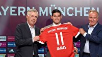 Bayern Münih, James Rodriguez'i basına tanıttı