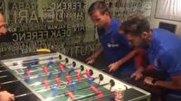 Trabzonsporlu futbolcuların langırt keyfi