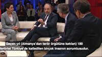 Alman televizyonunda Alman Bakana saygı dersi verdi