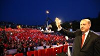 Başkomutan Şehitler Köprüsü'nde