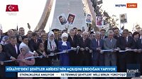 Erdoğan 15 Temmuz Şehitler Abidesinin açılışını yaptı