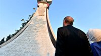 Cumhurbaşkanı Erdoğan Beştepe’deki Şehitler Abidesi’ni açtı