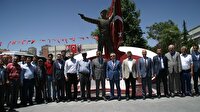 Şehit Ömer Halisdemir heykeli memleketi Niğde'de törenle açıldı