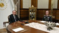 Cumhurbaşkanı Erdoğan, Orgeneral Akar'ı kabul etti