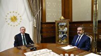 Erdoğan, MİT Müsteşarı Fidan'ı kabul etti