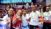 Millilerden karatede 4 madalya-Deaflympics 2017 Samsun İşitme Engelliler Olimpiyatları