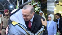 Kuveyt Emiri'nden Erdoğan'a sıcak karşılama