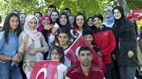Şampiyon tekvandocuya coşkulu karşılama