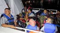 Ayvacık’ta 30 göçmen durduruldu