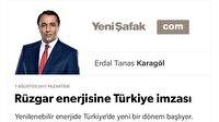 Rüzgâr enerjisine Türkiye imzası