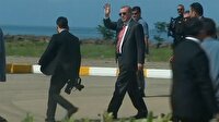 Erdoğan kendisine yapılan tezahüratlara kayıtsız kalmadı!