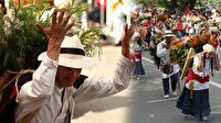 Kolombiya'da çiçek festivali sona erdi
