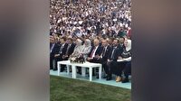 Cumhurbaşkanı Erdoğan Grup Tillo'ya eşlik etti