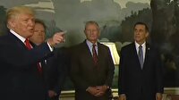 Trump CNN muhabirini rezil etti!